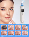 EUASOO Blackhead Remover Vacuum Facial Pore Cleanser Electric Acne Comedone Extractor Kit