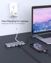 Docking Station, USB C Docking Station, USB C Hub 13 in 1 Triple Display with 100W PD Charging, 2 HDMI, DP, USB-C Data Transfer, 3 USB 3.0, 2 USB 2.0 for MacBook Pro and Type C Laptops